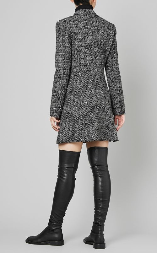 ツイードダブルジャケットドレス