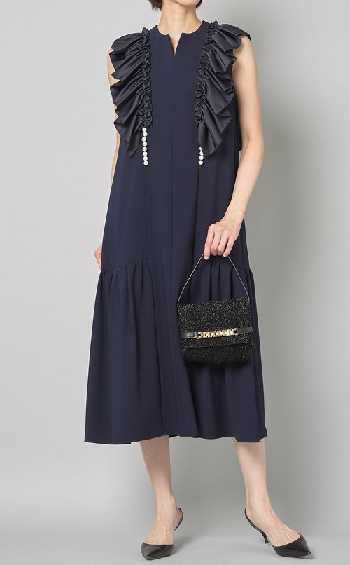 パールラッフルワンピース