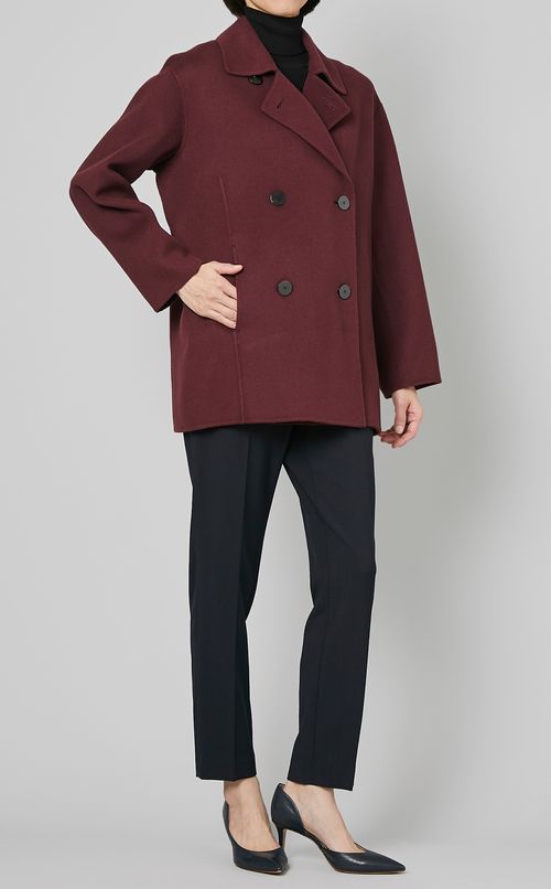 ワイドシルエットPコート