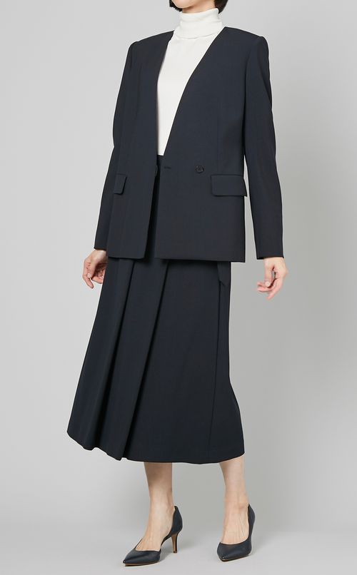 Vネックダブルブレストジャケット