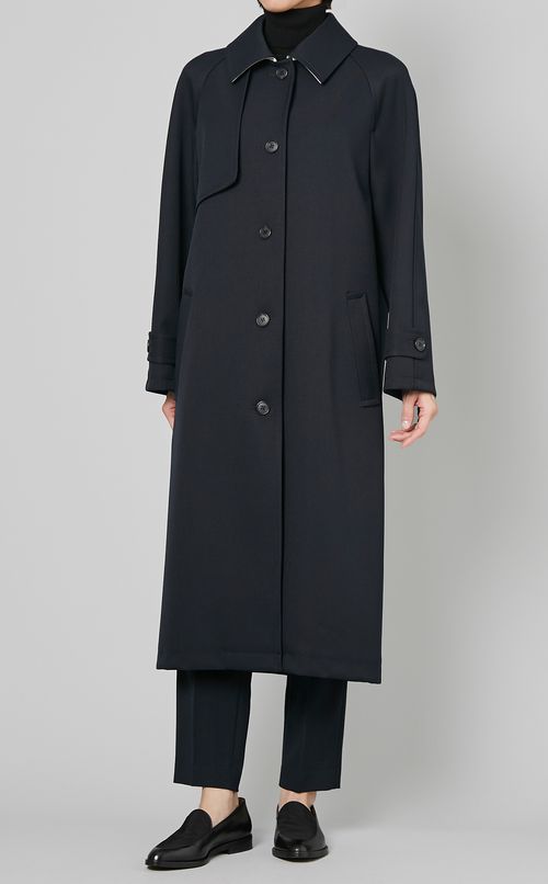 ボンディングオーバーサイズコート