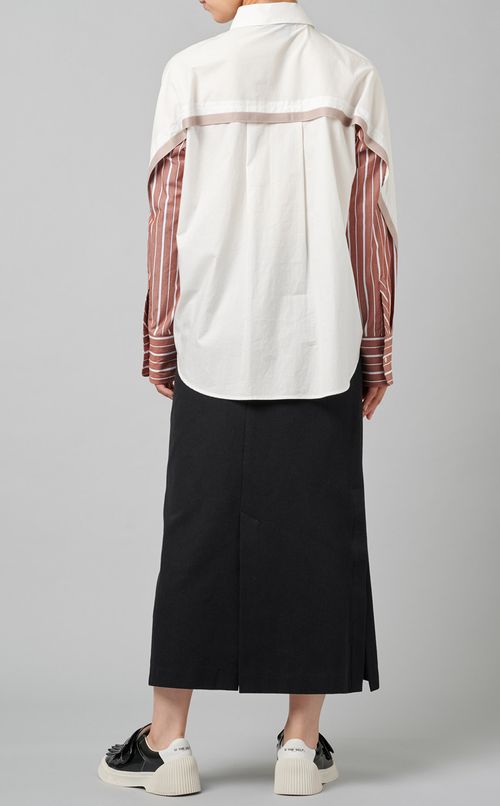 タックヨークスリーブシャツ