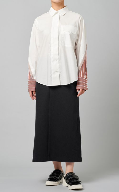 タックヨークスリーブシャツ