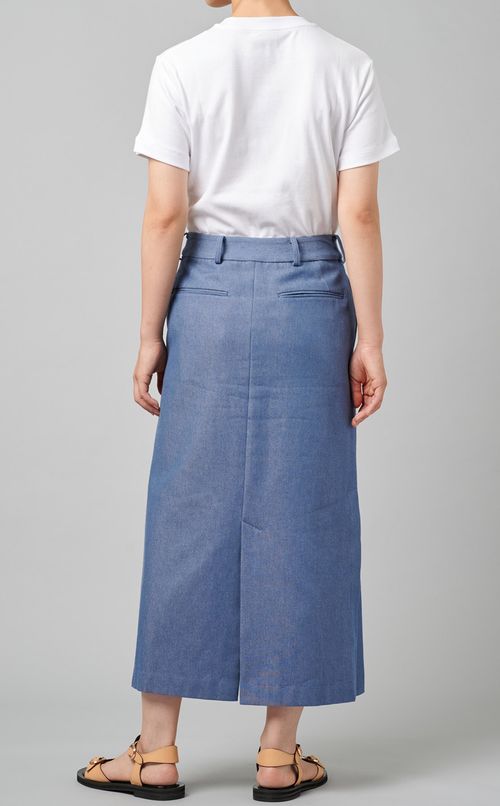 リサイクルコットンデニムスカート