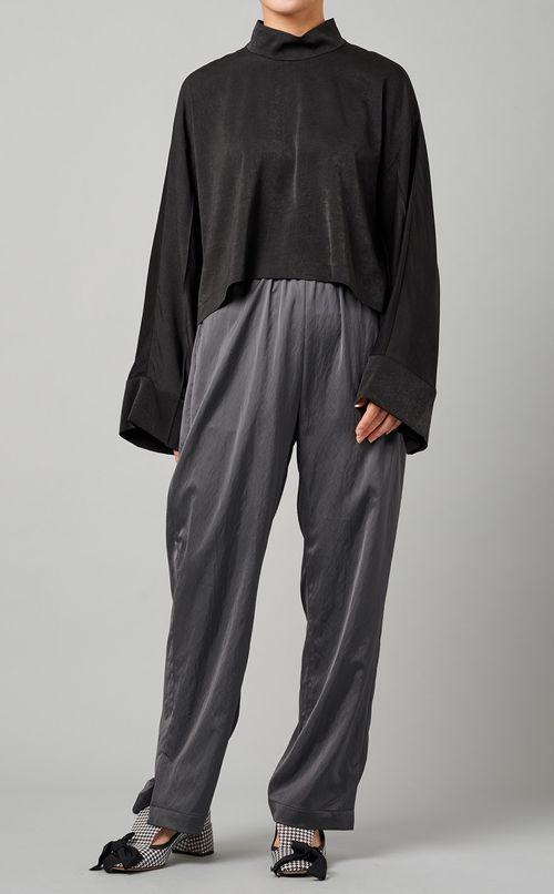 フレアスリーブプルオーバー