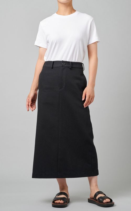 リサイクルコットンデニムスカート