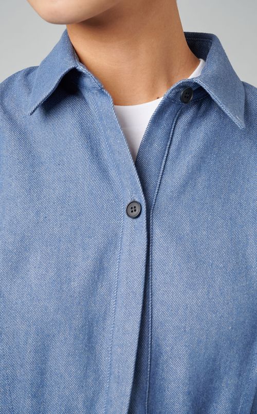 リサイクルコットンデニムジャケット