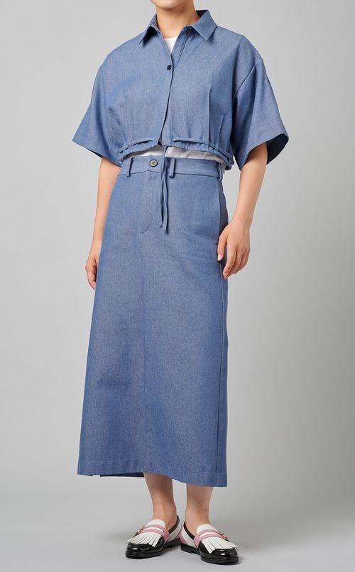 リサイクルコットンデニムジャケット