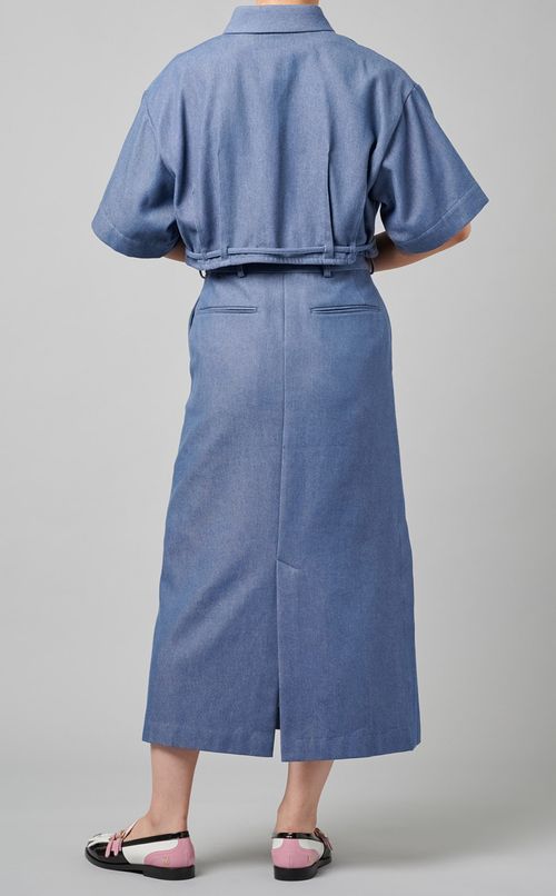 リサイクルコットンデニムジャケット