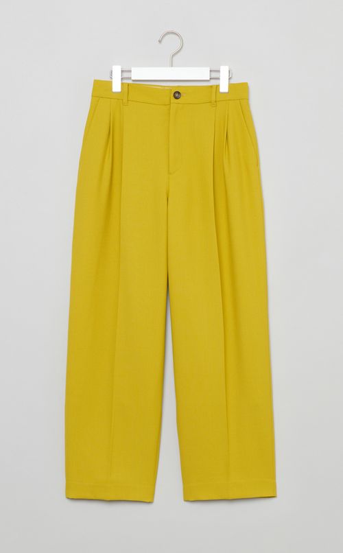 ツイルカラータックパンツ