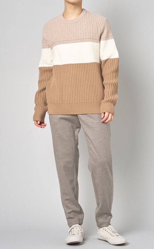 アゼトライカラーニット