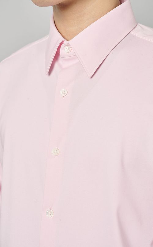 ストラクチャーニットシャツ