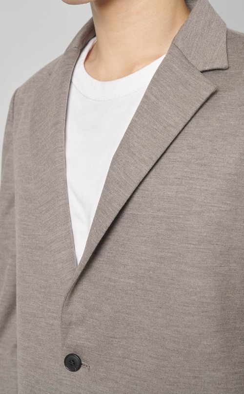 ウールジャージーシングルジャケット