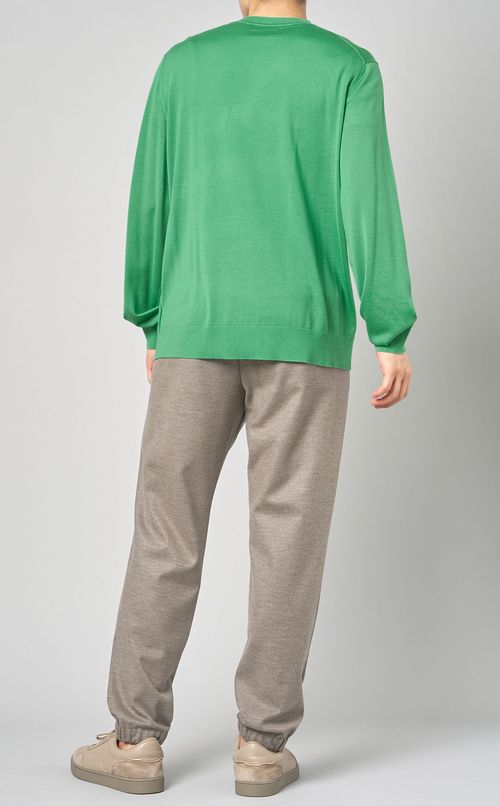 リーガルウールクルーネックニット