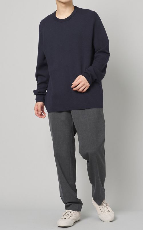 リーガルウールダブルフェイスニット