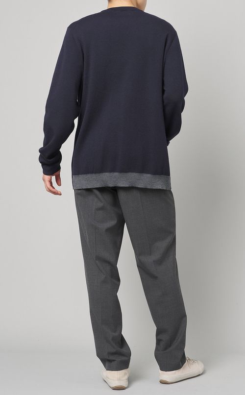 リーガルウールダブルフェイスニット