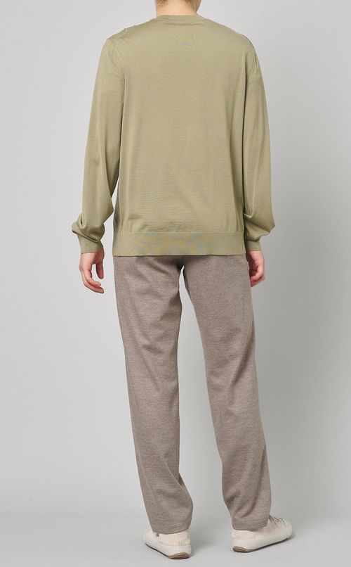 リーガルウールクルーネックニット