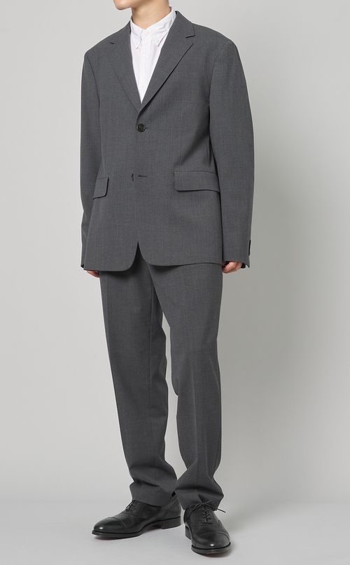 ウールツイルワンタックトラウザー