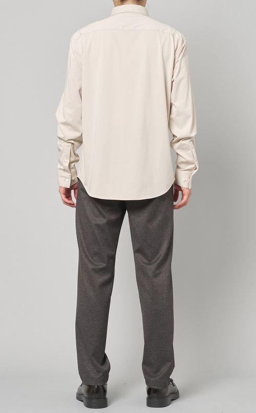 ストラクチャーニットシャツ