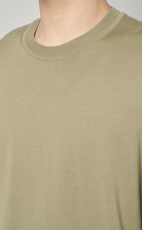 リーガルウールクルーネックニット