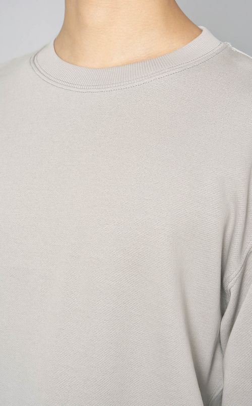 コットン混クルーネックカットソー