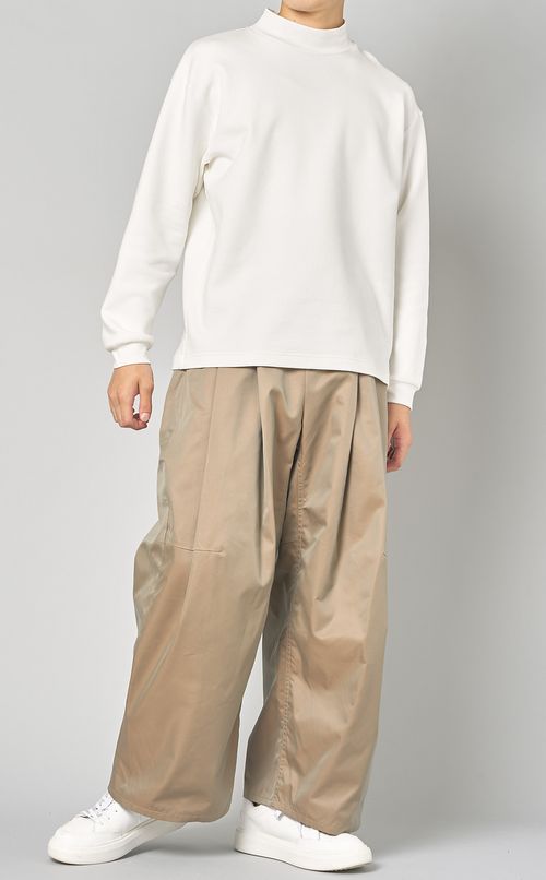 コットンバギーパンツ