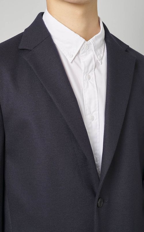 ウールジャージーシングルジャケット