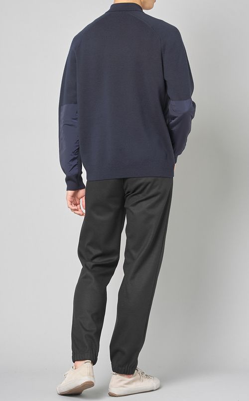 ハーフジップコンビニット