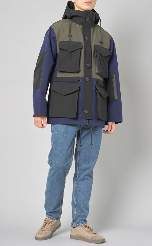 ミリタリーフラップポケットコート