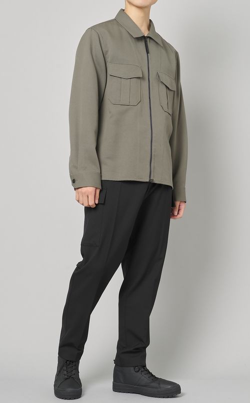 ウールツイルカーゴトラウザー