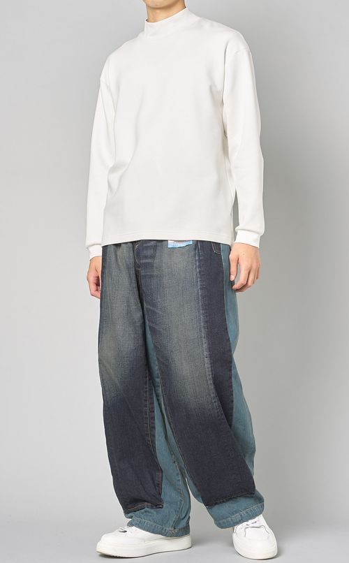 エンべディッドデニムパンツ