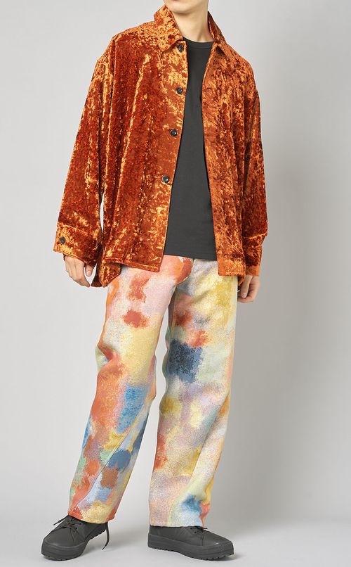 マルチジャカードパンツ