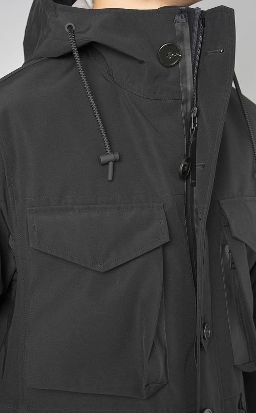 ミリタリーフラップポケットコート