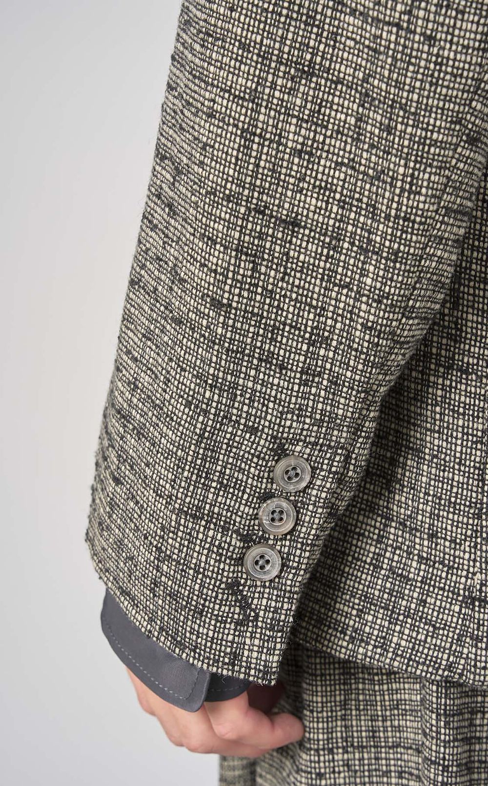 MIHARA YASUHIRO ブークレチェックブレザー Maison MIHARA YASUHIRO|ブークレチェックブレザー