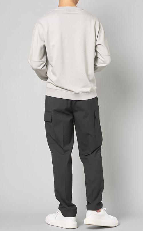 コットン混クルーネックカットソー