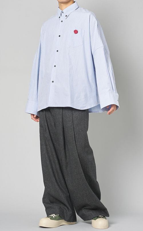 ウールバギーパンツ