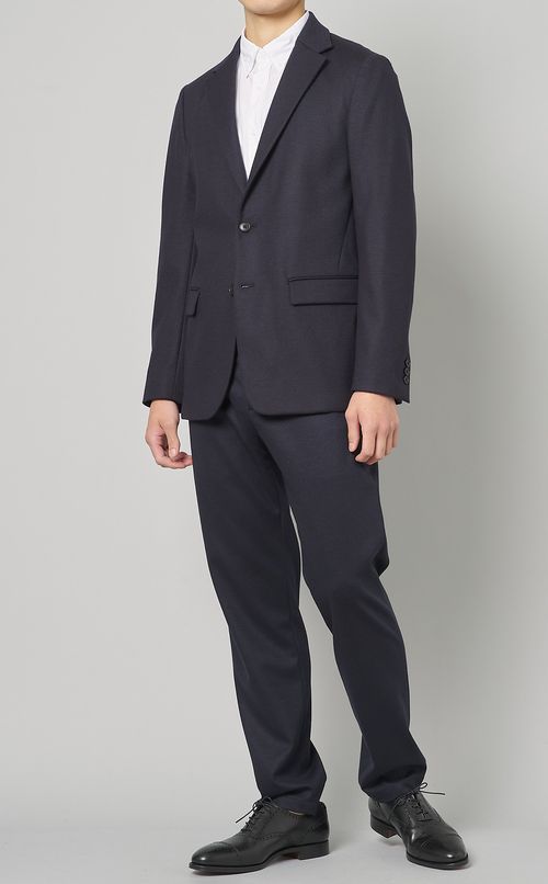 ウールジャージーテーパードパンツ