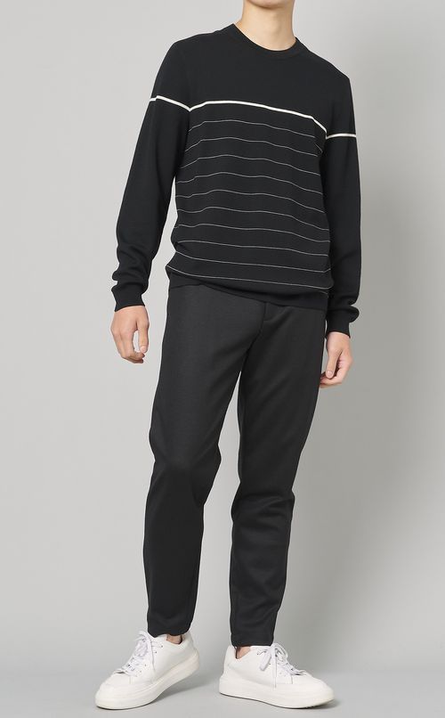 リーガルウールボーダーニット