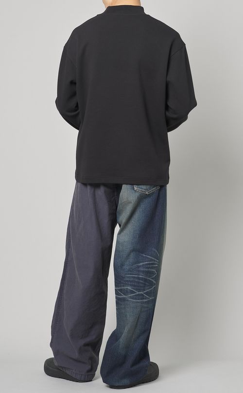 デニムカーゴコンバインパンツ