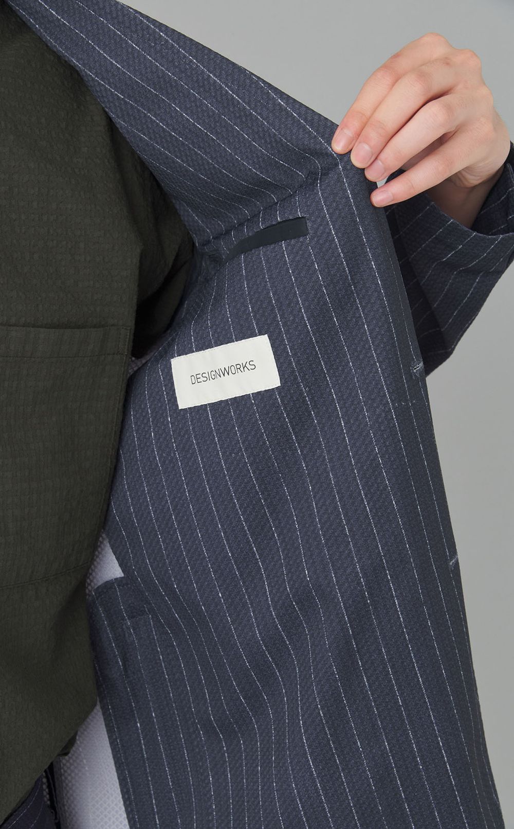 トリコットメッシュジャケット