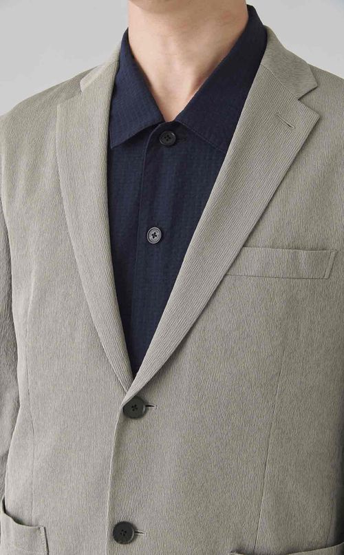 ポリエステルリンクルジャケット