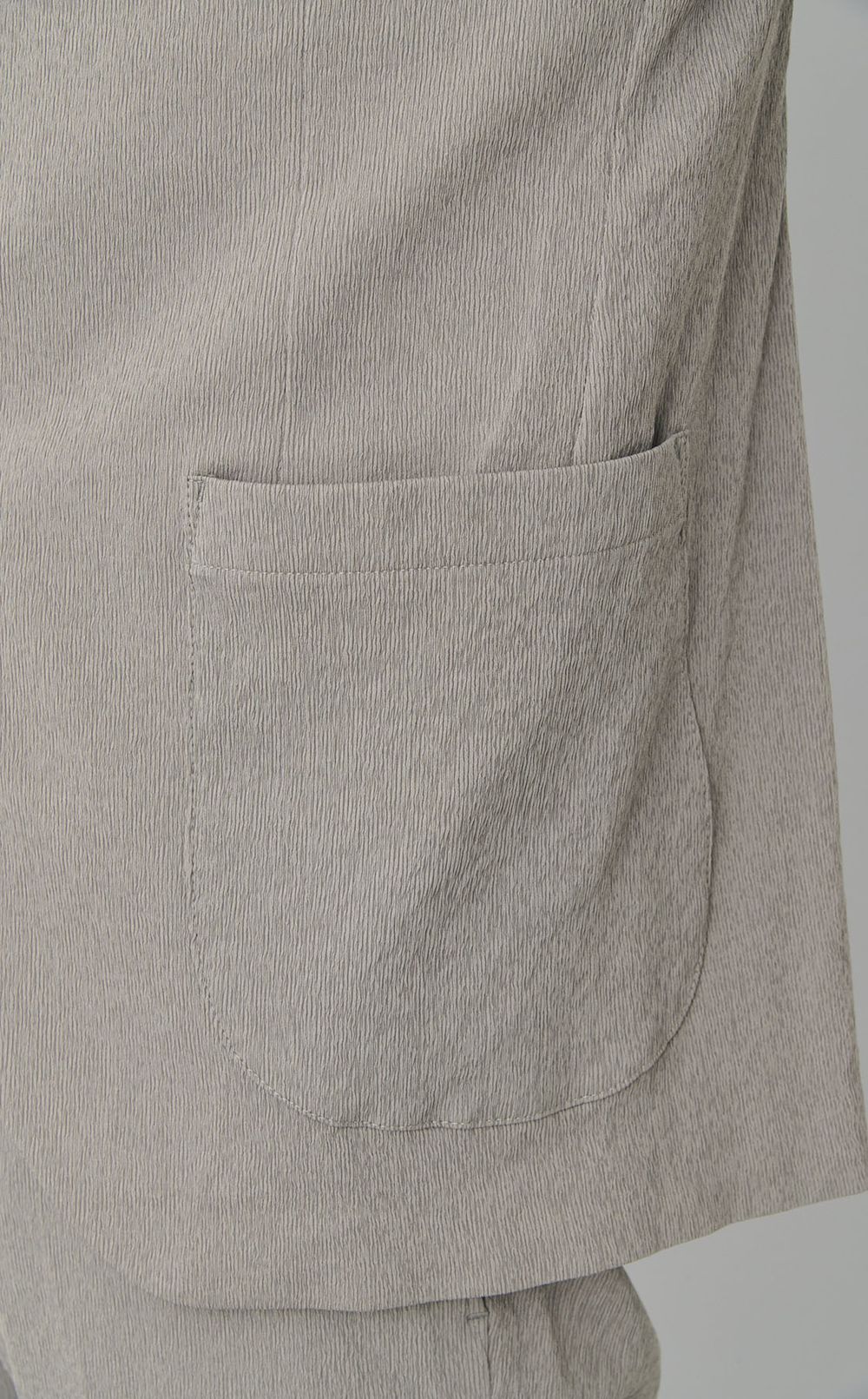 ポリエステルリンクルジャケット