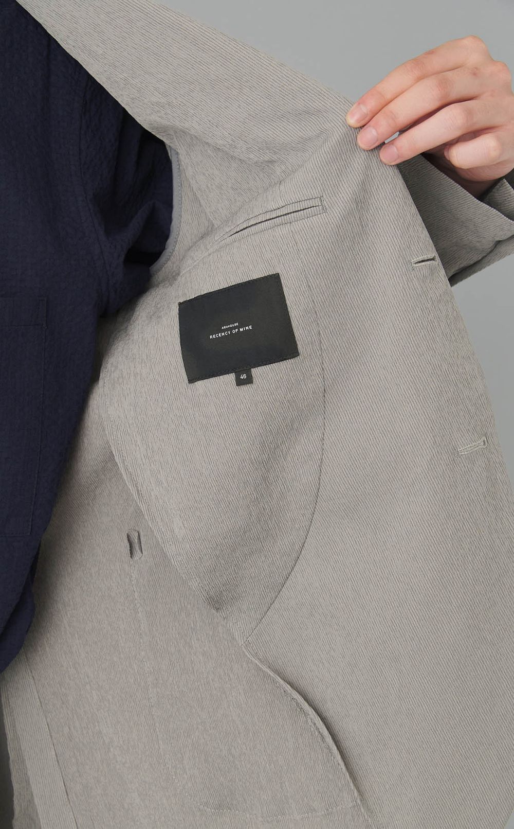 ポリエステルリンクルジャケット