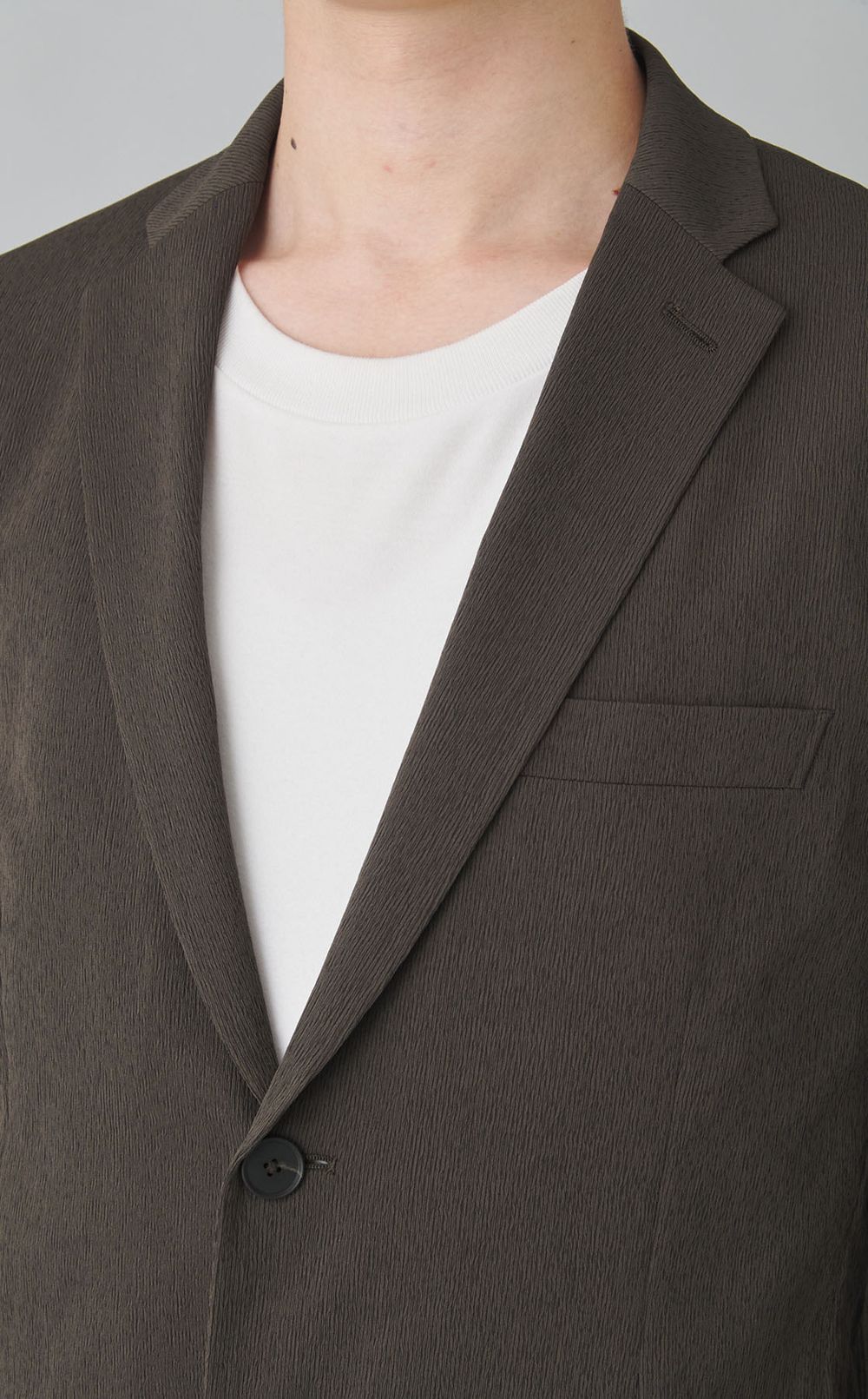 ポリエステルリンクルジャケット