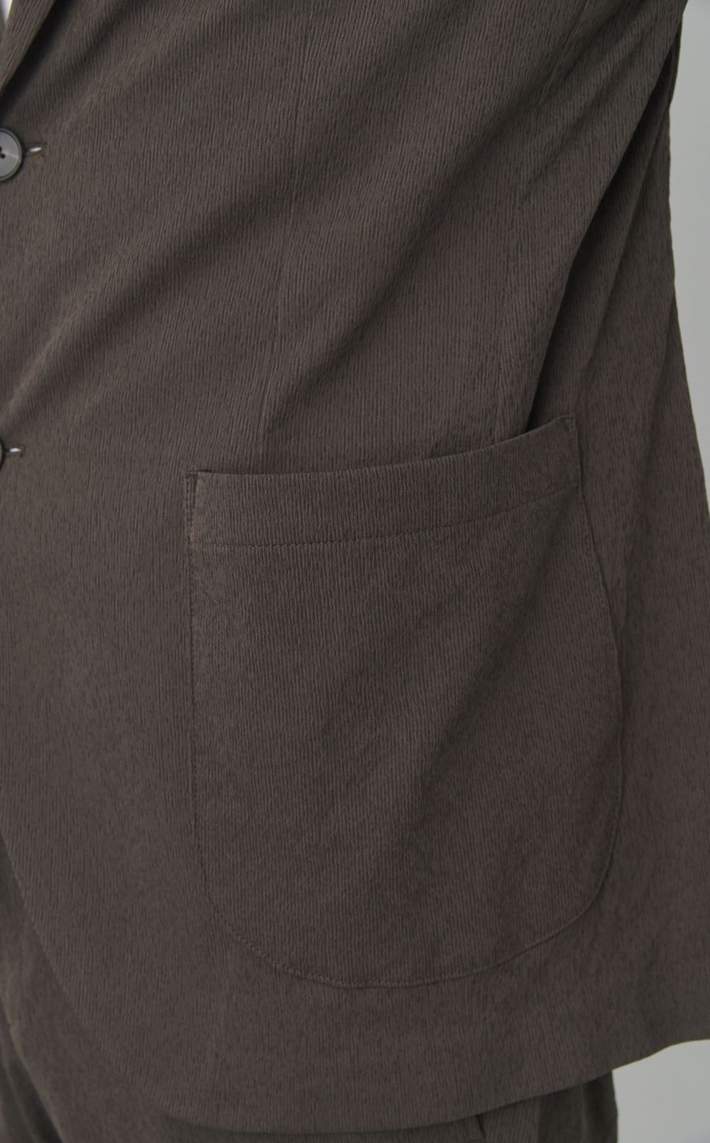 ポリエステルリンクルジャケット