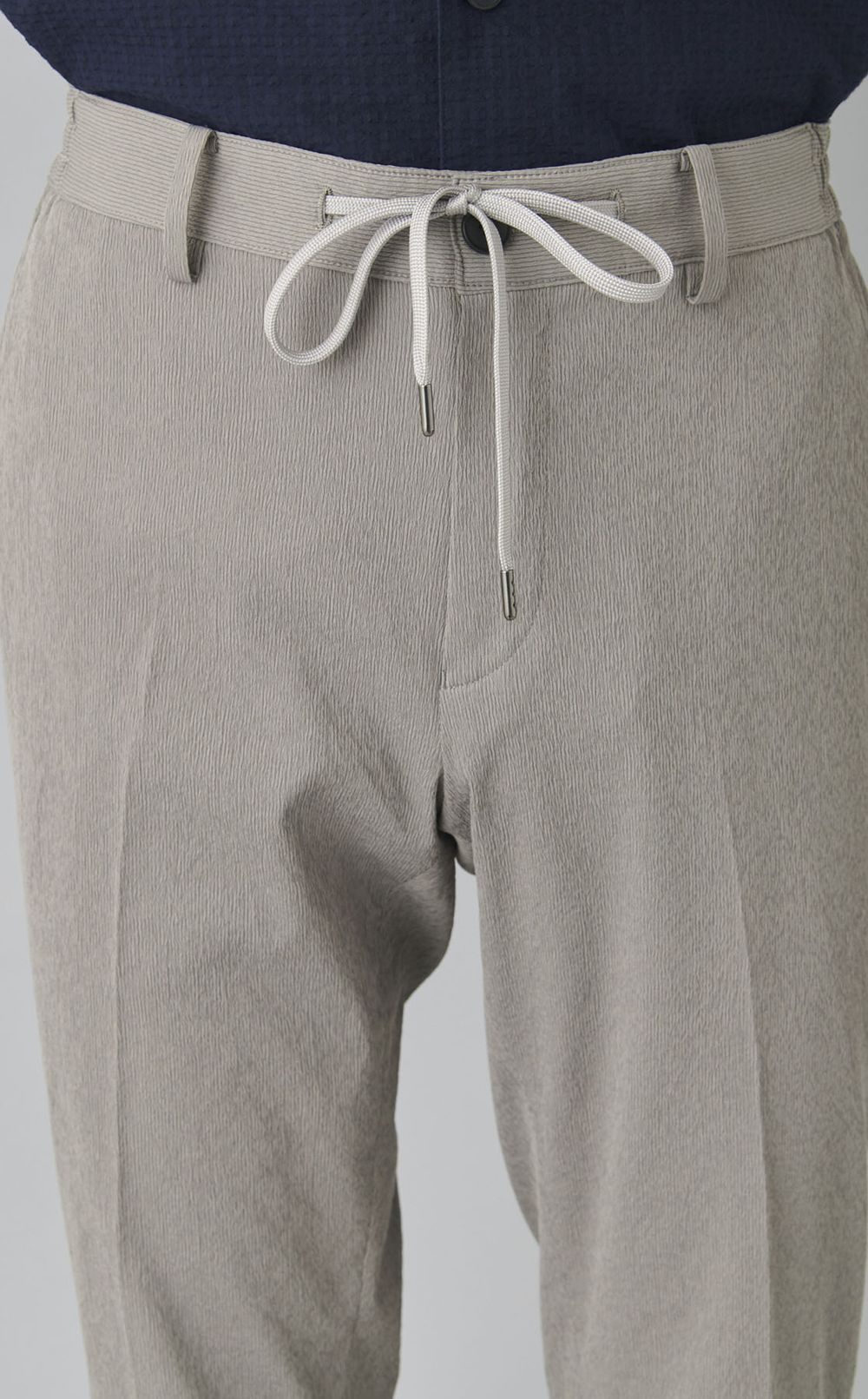 ポリエステルリンクルパンツ