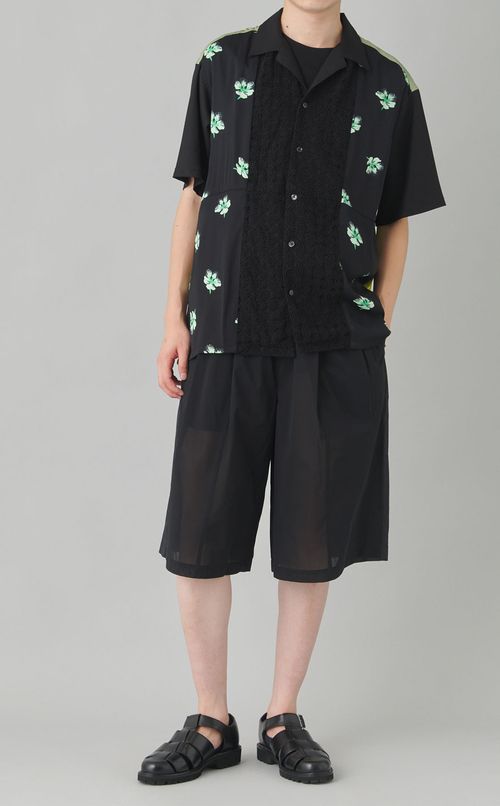 【reADdress】オープンカラーシャツ