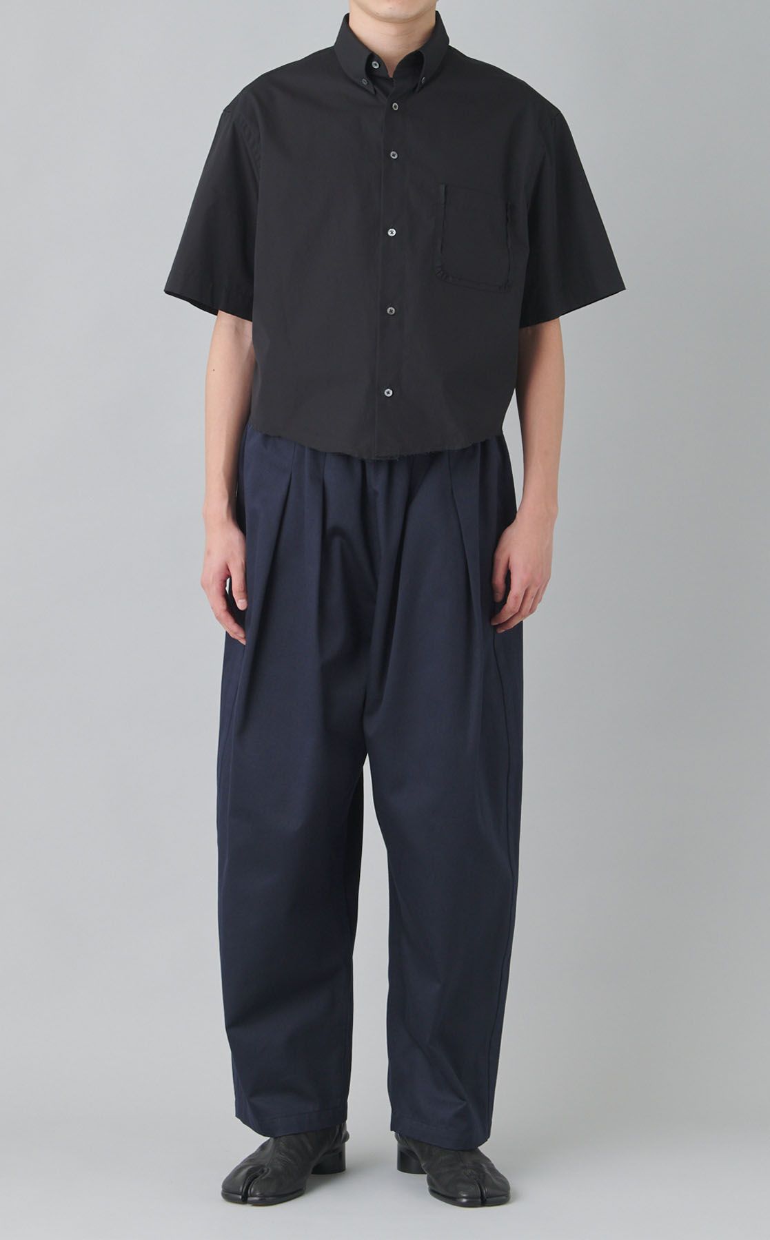 Maison Margiela｜コットンタックワイドイージーパンツ