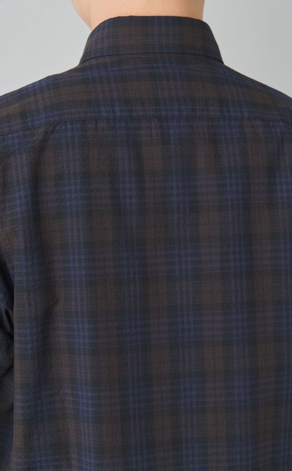 ショートスリーブサッカーチェックシャツ