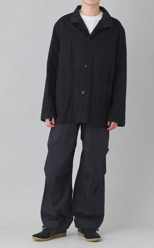 クリンクルデニムジャケット